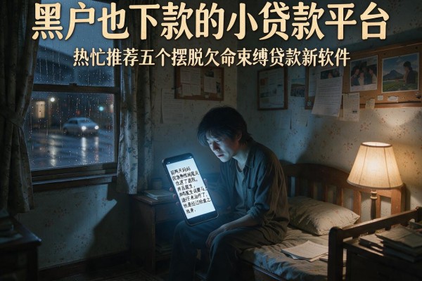 黑户也下款的小贷款平台，热忱推荐五个摆脱欠款束缚贷款新软件