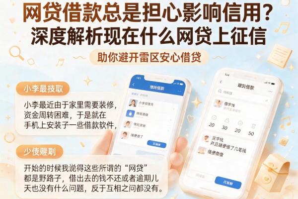 网贷借款总是担心影响信用？深度解析现在什么网贷上征信，助你避开雷区安心借贷