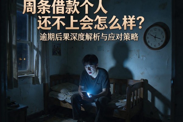 周条借款个人还不上会怎么样？逾期后果深度解析与应对策略