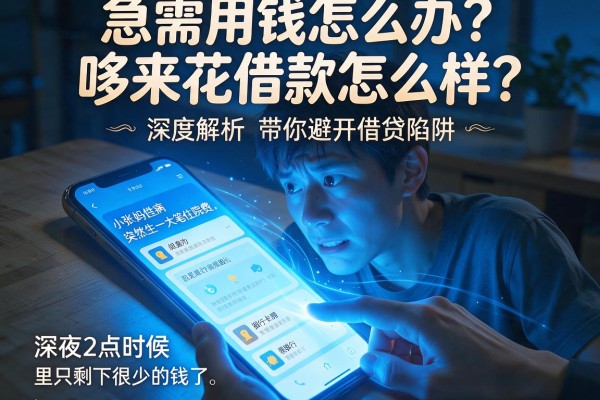 急需用钱怎么办？哆来花借款怎么样？深度解析带你避开借贷陷阱