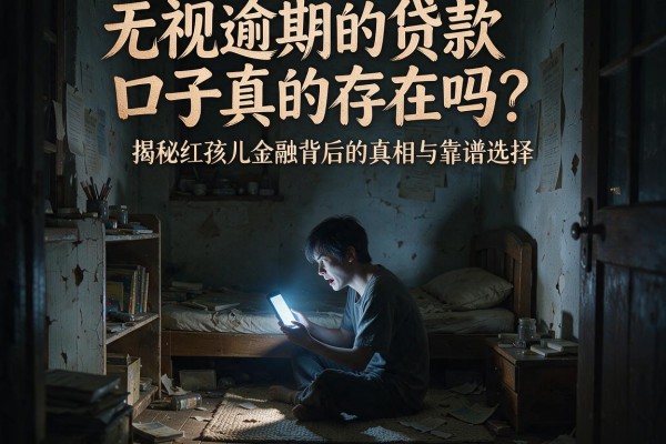 无视逾期的贷款口子真的存在吗？揭秘红孩儿金融背后的真相与靠谱选择