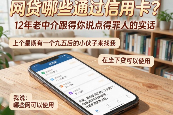 网贷哪些通过信用卡？12年老中介跟你说点得罪人的实话