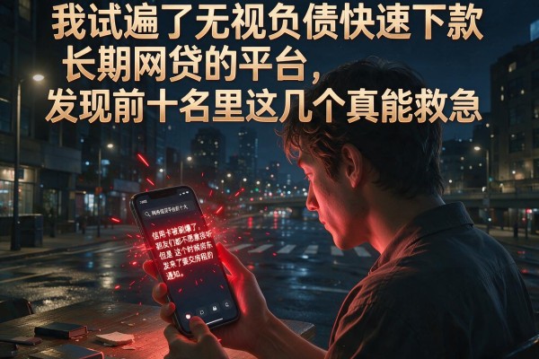 我试遍了无视负债快速下款长期网贷的平台，发现前十名里这几个真能救急