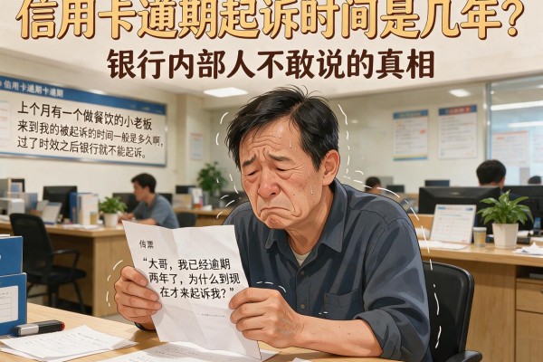 信用卡逾期起诉时间是几年？银行内部人不敢说的真相