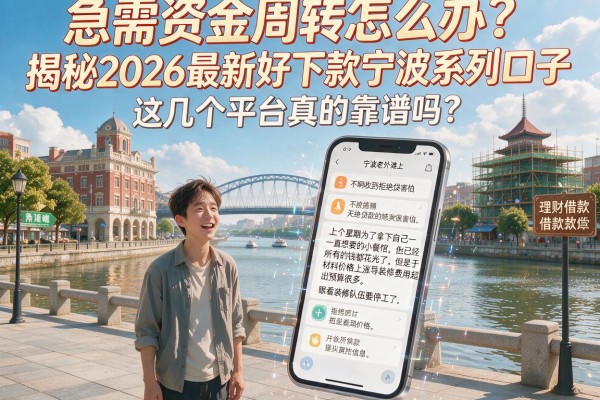 急需资金周转怎么办?揭秘2026最新好下款宁波系列口子,这几个平台真的靠谱吗?
