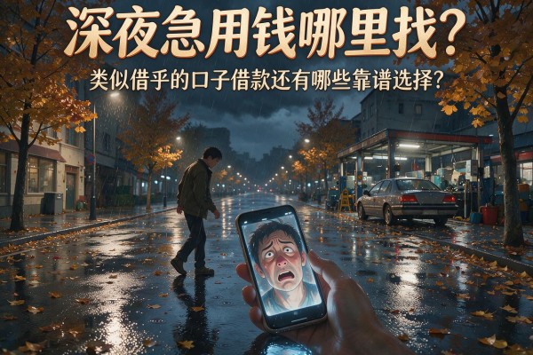深夜急用钱哪里找？类似借乎的口子借款还有哪些靠谱选择？