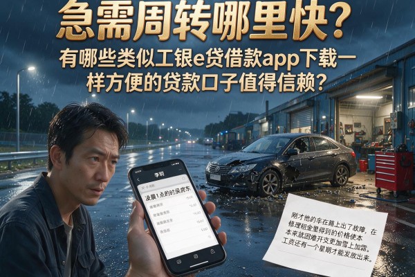 急需周转哪里快？有哪些类似工银e贷借款app下载一样方便的贷款口子值得信赖？