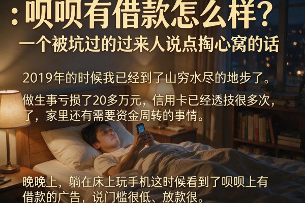 呗呗有借款怎么样？一个被坑过的过来人说点掏心窝的话
