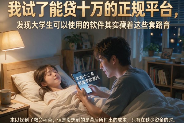 我试了能贷十万的正规平台，发现大学生可以使用的软件其实藏着这些套路