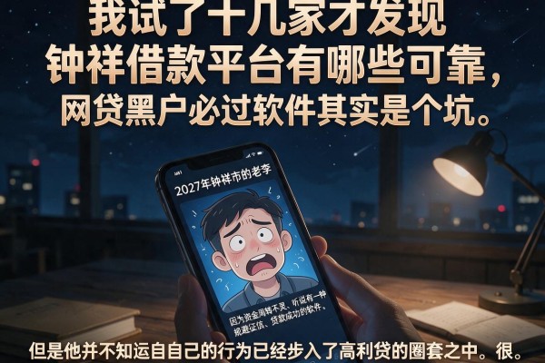 我试了十几家才发现钟祥借款平台有哪些可靠，网贷黑户必过软件其实是个坑