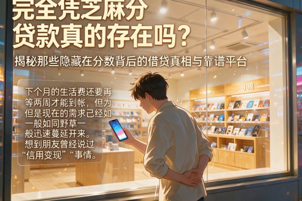 完全凭芝麻分贷款真的存在吗？揭秘那些隐藏在分数背后的借贷真相与靠谱平台