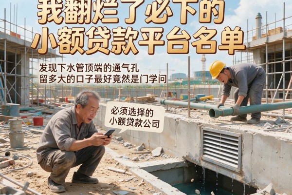 我翻烂了必下的小额贷款平台名单，发现下水管顶端的通气孔留多大的口子最好竟然也是门学问