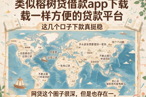 类似榕树贷借款app下载一样方便的贷款平台，这几个口子下款真挺稳