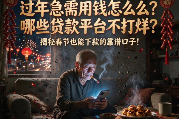过年急需用钱怎么办？哪些贷款平台不打烊？揭秘春节也能下款的靠谱口子！