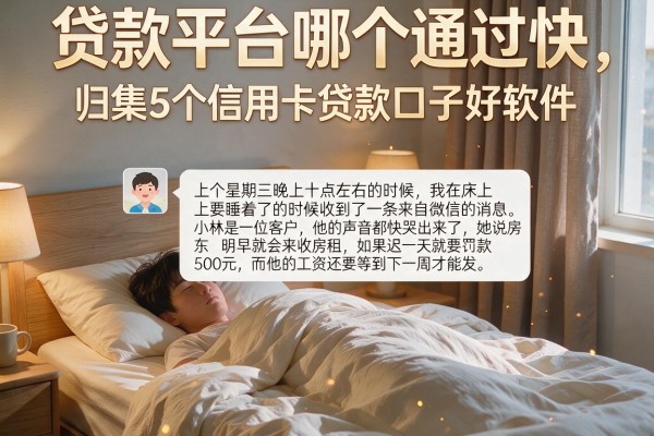 贷款平台哪个通过快，归集5个信用卡贷款口子好软件
