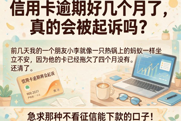 信用卡逾期好几个月了，真的会被起诉吗？急求那种不看征信能下款的口子！