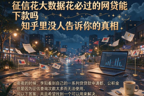 征信花大数据花必过的网贷能下款吗知乎里没人告诉你的真相