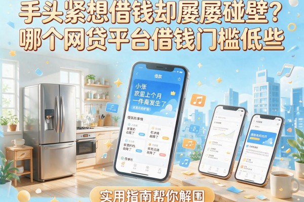 手头紧想借钱却屡屡碰壁？哪个网贷平台借钱门槛低些，这篇实用指南帮你解围