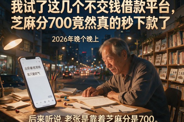我试了这几个不交钱借款平台，芝麻分700竟然真的秒下款了