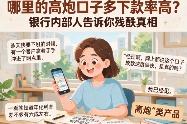 哪里的高炮口子多下款率高？银行内部人告诉你残酷真相