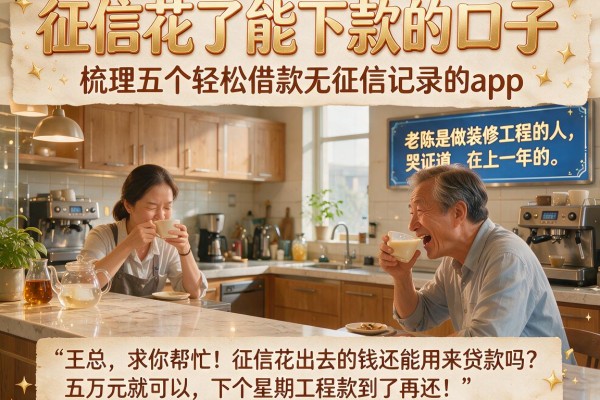 征信花了能下款的口子，梳理五个轻松借款无征信记录的app