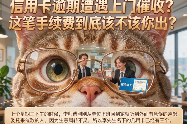 信用卡逾期遭遇上门催收?这笔手续费到底该不该你出?标准是多少?