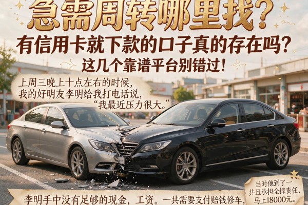 急需周转哪里找？有信用卡就下款的口子真的存在吗？这几个靠谱平台别错过！