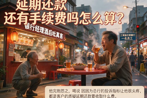 延期还款还有手续费吗怎么算？银行经理酒后吐真言
