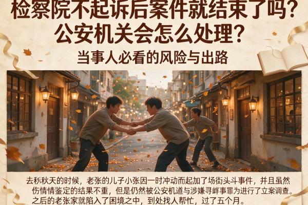 检察院不起诉后案件就结束了吗？公安机关会怎么处理？当事人必看的风险与出路