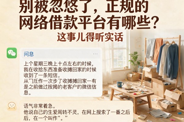 别被忽悠了，正规的网络借款平台有哪些？这事儿得听实话