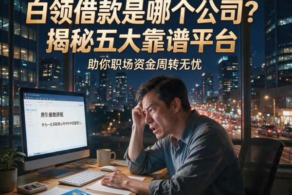 白领借款是哪个公司？揭秘五大靠谱平台，助你职场资金周转无忧