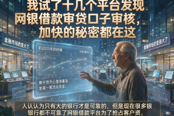 我试了十几个平台发现网银借款审贷口子审核加快的秘密都在这