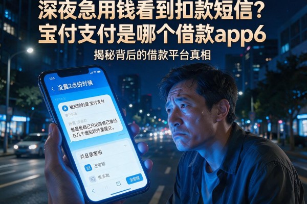 深夜急用钱看到扣款短信？宝付支付是哪个借款app6，揭秘背后的借款平台真相