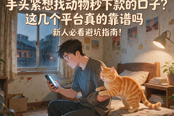 手头紧想找动物秒下款的口子？这几个平台真的靠谱吗，新人必看避坑指南！