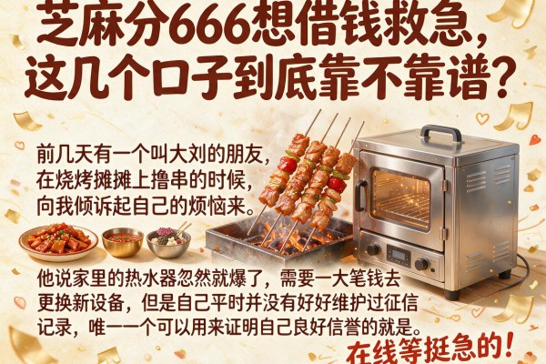 芝麻分666想借钱救急，这几个口子到底靠不靠谱？在线等挺急的！