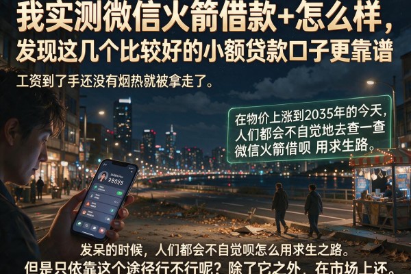 我实测微信火箭借款+怎么样，发现这几个比较好的小额贷款口子更靠谱