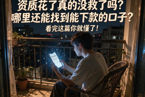资质花了真的没救了吗？哪里还能找到能下款的口子？看完这篇你就懂了！
