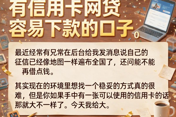 有信用卡网贷容易下款的口子，罗列五个黑户借钱0门槛极速下款软件