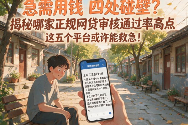急需用钱四处碰壁？揭秘哪家正规网贷审核通过率高点，这五个平台或许能救急！