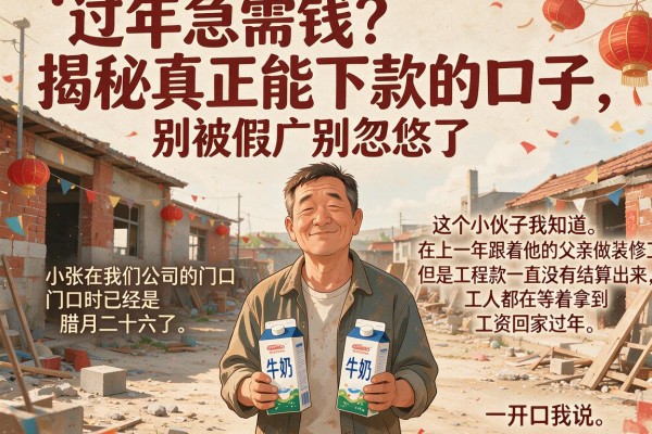 过年急需钱？揭秘真正能下款的口子，别被假广告忽悠了