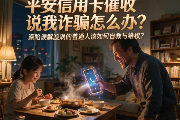 平安信用卡催收说我诈骗怎么办？深陷误解漩涡的普通人该如何自救与维权？