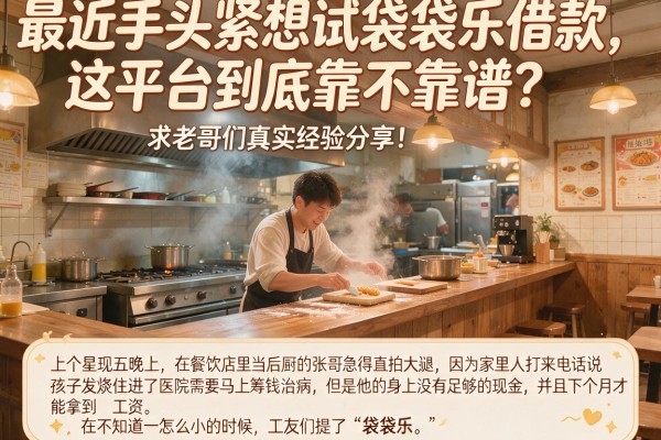最近手头紧想试袋袋乐借款，这平台到底靠不靠谱？求老哥们真实经验分享！