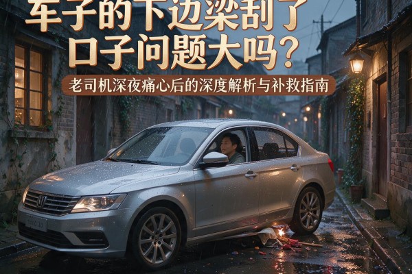 车子的下边梁刮了口子问题大吗？老司机深夜痛心后的深度解析与补救指南