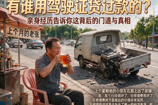 有谁用驾驶证贷过款的？亲身经历告诉你这背后的门道与真相