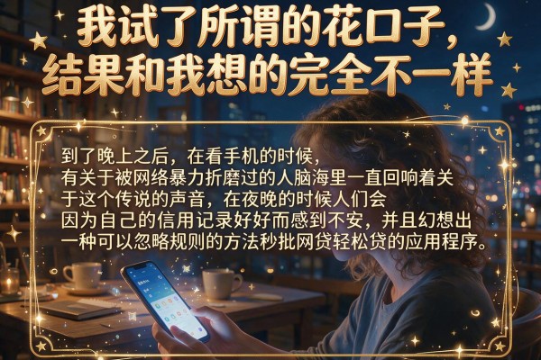 我试了所谓的花口子，结果和我想的完全不一样