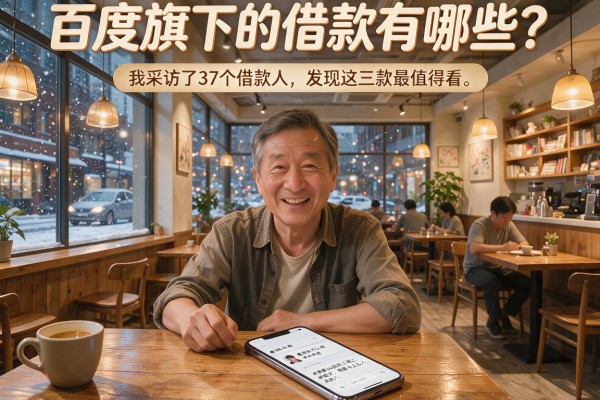 百度旗下的借款有哪些？我采访了37个借款人，发现这三款最值得看