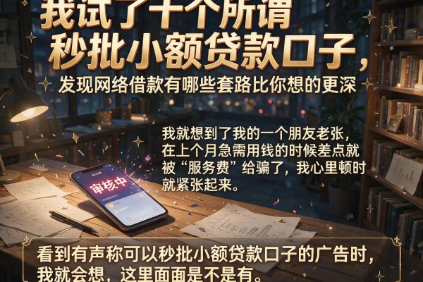 我试了十个所谓秒批小额贷款口子，发现网络借款有哪些套路比你想的更深