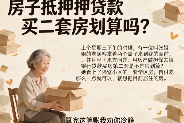 房子抵押贷款买二套房划算吗？算完这笔账我劝你冷静