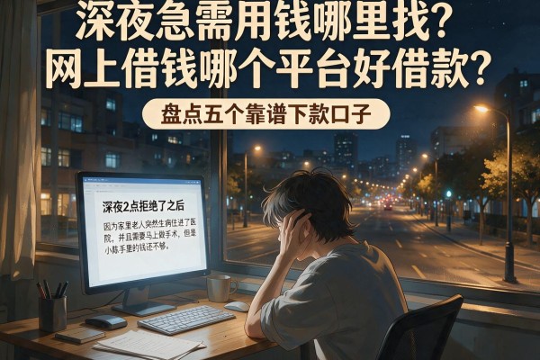 深夜急需用钱哪里找？网上借钱哪个平台好借款？盘点五个靠谱下款口子