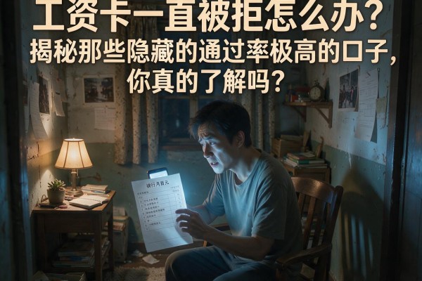 工资卡一直被拒怎么办?揭秘那些隐藏的通过率极高的口子,你真的了解吗?
